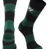 TCK All Schools Binghamton Bearcats Socks Game Day Striped Crew Socks