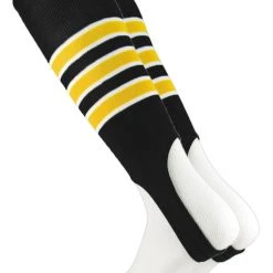 TCK Striped Baseball Stirrups 7 Inch Pattern D