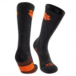 TCK Clemson University Tigers Socks - Pure Merino Wool - Far Trek All Schools