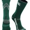 TCK All Schools Michigan State Spartans Socks Michigan State University Spartans Champion Crew Socks