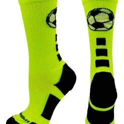 MadSportsStuff Soccer Ball Athletic Crew Socks (multiple Colors)