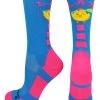 MadSportsStuff Lacrosse Socks LAX Chick Lacrosse Athletic Crew Socks