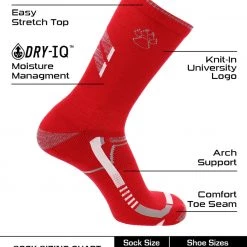 TCK All Schools New Mexico Lobos Socks University Of New Mexico Lobos Champion Crew Socks 7 TCK All Schools New Mexico Lobos Socks University Of New Mexico Lobos Champion Crew Socks