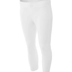 MadSportsStuff Girls Softball Pants Capri Length Basic Line