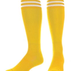 TCK Soccer Socks With Stripes- For Boys Or Girls- Men Or Women - Extra Cross-Stretch For Shin Guards