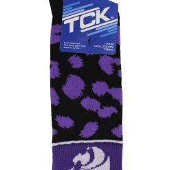 TCK All Schools Kansas State Wildcats Socks Womens Savage Crew Socks 8 TCK All Schools Kansas State Wildcats Socks Womens Savage Crew Socks