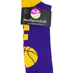 MadSportsStuff Basketball Socks For Boys, Girls, Men, Women- Athletic Crew Socks - Youth And Adult Sizes -Made In The USA 34 MadSportsStuff Basketball Socks For Boys, Girls, Men, Women- Athletic Crew Socks - Youth And Adult Sizes -Made In The USA