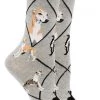 WHD Whippet Socks For Women Gift For Dog Lovers Crazy Socks - Crew