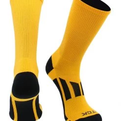 Basketball Socks TCK Solid Performance 2.0 Crew Socks - Elite Athletic Socks For Men And Women, Boys And Girls