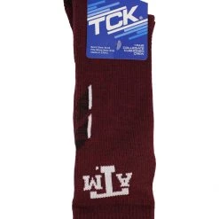 TCK Texas A&M Aggies Socks Texas A&M University Aggies Champion Crew Socks
