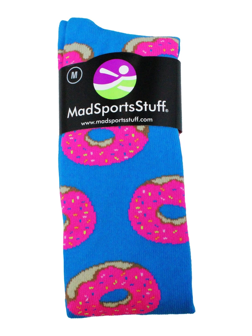 MadSportsStuff Donut Socks With Pink Frosting And Sprinkles 2 MadSportsStuff Donut Socks With Pink Frosting And Sprinkles