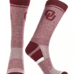 TCK All Schools OU Oklahoma Sooners Socks Victory Parade Crew Length