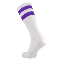 TCK Retro 2 Stripe Crew Socks Basketball Socks