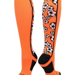 MadSportsStuff Crazy Soccer Socks With Soccer Balls Over The Calf (multiple Colors)