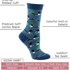 WHD Loon Bird Socks For Women Gift For Bird Lovers