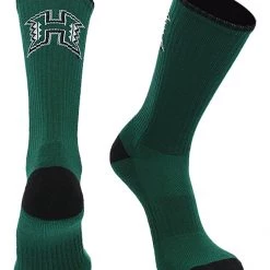 TCK All Schools Hawaii Socks University Of Hawaii Rainbow Warriors Socks Campus Legend Crew