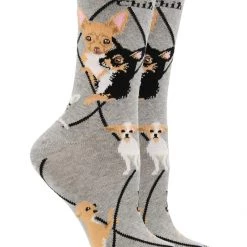 WHD Chihuahua Socks For Women Gift For Dog Lovers