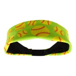 MadSportsStuff Crazy Softball Headband With Softball Logos Headbands
