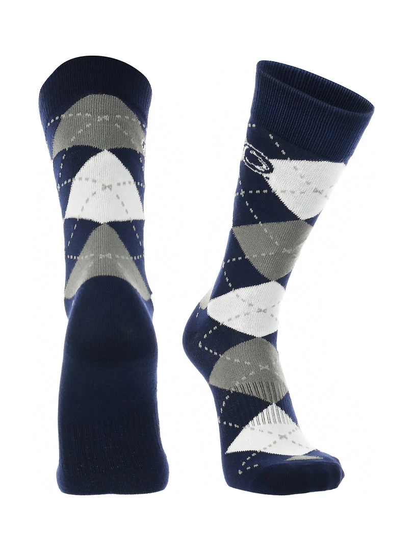 TCK All Schools Penn State Nittany Lions Argyle Dress Socks NCAA Fanwear Crew Length 4 TCK All Schools Penn State Nittany Lions Argyle Dress Socks NCAA Fanwear Crew Length