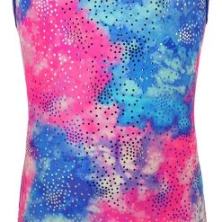 MadSportsStuff Tank Style Girls Gymnastics Biketard Unitard