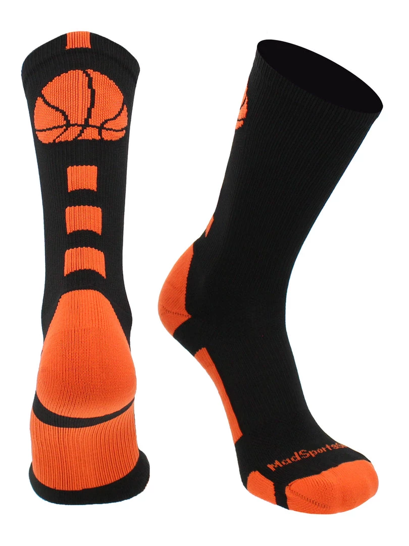 MadSportsStuff Basketball Socks For Boys, Girls, Men, Women- Athletic Crew Socks - Youth And Adult Sizes -Made In The USA 13 MadSportsStuff Basketball Socks For Boys, Girls, Men, Women- Athletic Crew Socks - Youth And Adult Sizes -Made In The USA