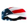 MadSportsStuff Patriotic USA American Flag Headband With Stars And Stripes