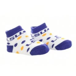 TCK All Schools LSU Tigers Toddler Socks Low Cut Little Fan