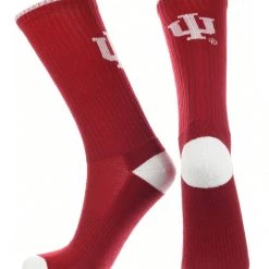 TCK Indiana Hoosiers Socks Campus Legend Crew Length All Schools