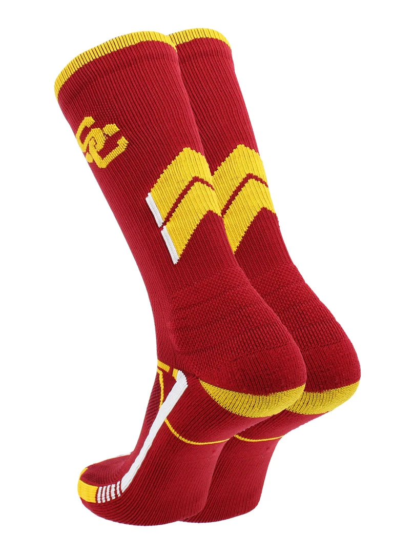 TCK USC Trojans Socks University Of Southern California Trojans Champion Crew Socks 2 TCK USC Trojans Socks University Of Southern California Trojans Champion Crew Socks