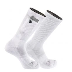 IQ Basketball Socks TCK Performance Zip Pocket Crew Socks Stash & Dash Men Women