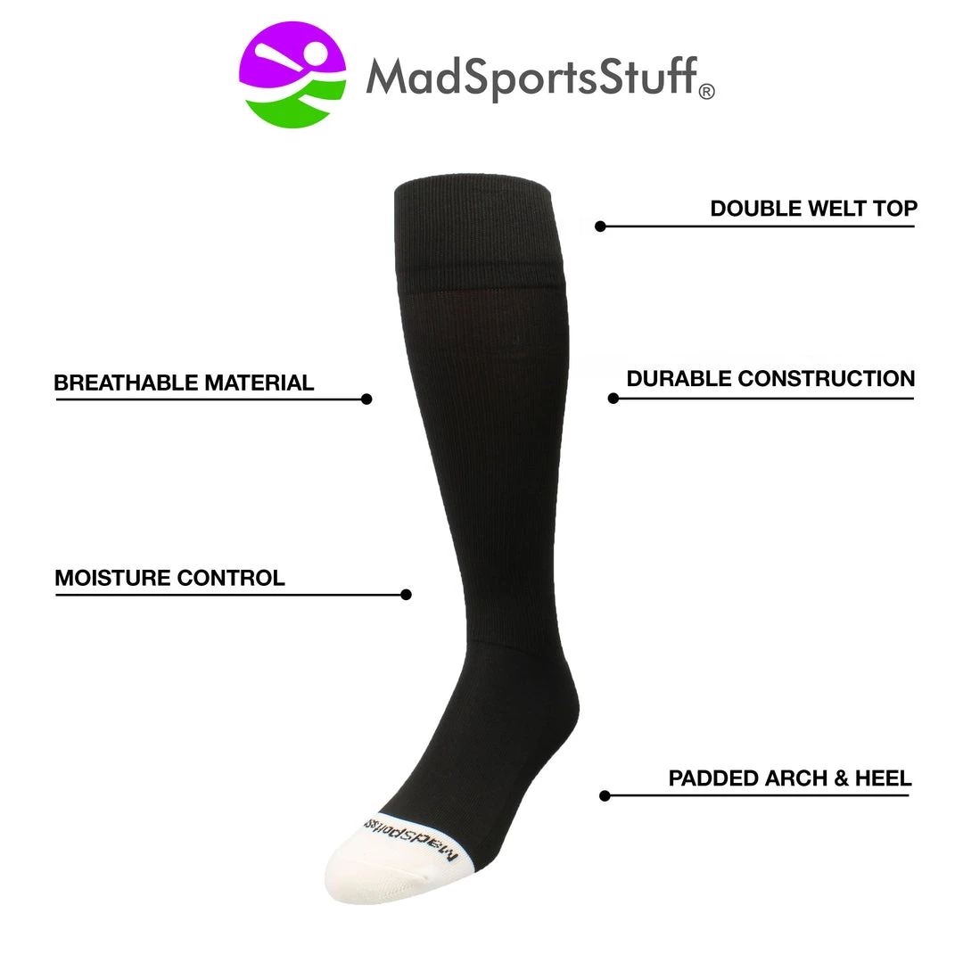 MadSportsStuff Pro Line Over The Calf Softball Socks 3 MadSportsStuff Pro Line Over The Calf Softball Socks
