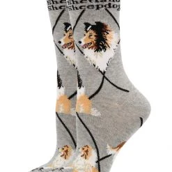 WHD Shetland Sheepdog Socks For Women Gift For Dog Lovers