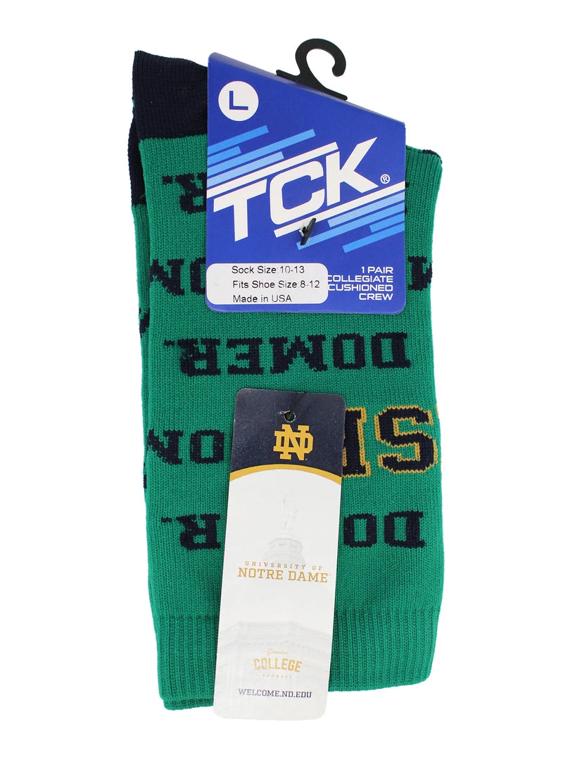 TCK Notre Dame Fighting Irish Socks University Of Notre Dame Fighting Irish Mayhem Crew Socks 4 TCK Notre Dame Fighting Irish Socks University Of Notre Dame Fighting Irish Mayhem Crew Socks