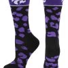 TCK All Schools Kansas State Wildcats Socks Womens Savage Crew Socks