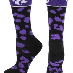 TCK All Schools Kansas State Wildcats Socks Womens Savage Crew Socks