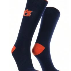 TCK Auburn Tigers Dress Socks Dean's List Crew Length Socks All Schools 7 TCK Auburn Tigers Dress Socks Dean's List Crew Length Socks All Schools