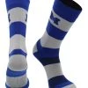 TCK All Schools Memphis Tigers Socks Game Day Striped Crew Socks