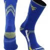 TCK West Virginia Mountaineers Socks West Virginia University Mountaineers Champion Crew Socks