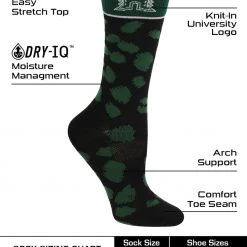 TCK Hawaii Rainbow Warriors Socks Womens Savage Crew Socks All Schools 7 TCK Hawaii Rainbow Warriors Socks Womens Savage Crew Socks All Schools