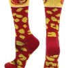 TCK All Schools Iowa State Cyclones Socks Womens Savage Crew Socks