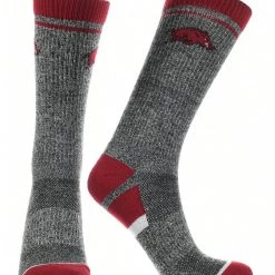TCK Arkansas Razorbacks Socks Victory Parade Crew Length