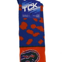TCK All Schools Florida Gators Socks Womens Savage Crew Socks