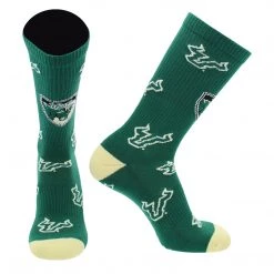 TCK USF Bulls Socks University Of South Florida Bulls Mayhem Crew Socks