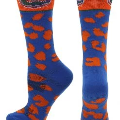 TCK All Schools Florida Gators Socks Womens Savage Crew Socks