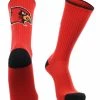 TCK Louisville Cardinals Socks Campus Legend Crew Length All Schools