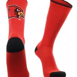 TCK Louisville Cardinals Socks Campus Legend Crew Length All Schools