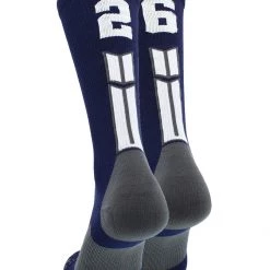 MadSportsStuff Volleyball Socks Navy Player ID Custom Number Crew Socks For Basketball Lacrosse Volleyball Boys And Girls 207 MadSportsStuff Volleyball Socks Navy Player ID Custom Number Crew Socks For Basketball Lacrosse Volleyball Boys And Girls