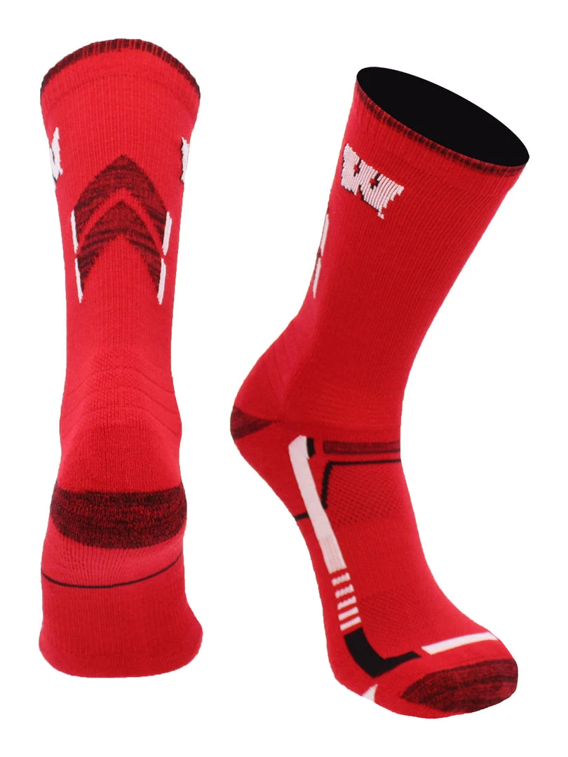 TCK Wisconsin Badgers Socks University Of Wisconsin Badgers Champion Crew Socks All Schools 1 TCK Wisconsin Badgers Socks University Of Wisconsin Badgers Champion Crew Socks All Schools