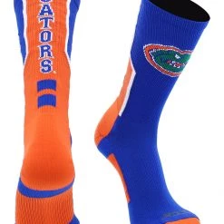 Deals MadSportsStuff Store 21 TCK All Schools University Of Florida Gators Socks Perimeter Crew