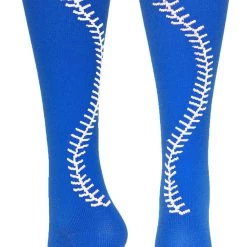 MadSportsStuff Softball Socks With Stitches - For Girls Or Women - Knee High Length